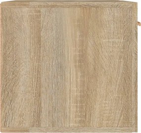vidaXL Ντουλάπι Τοίχου Sonoma Δρυς 60x36,5x35 εκ. Επεξεργασμένο Ξύλο