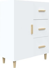 vidaXL Ντουλάπι Λευκό 69,5 x 34 x 90 εκ. από Επεξεργασμένο Ξύλο