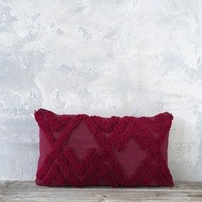 Μαξιλάρι Διακοσμητικό (Με Γέμιση) Amadeo Red Nima 30X60 100% Cotton