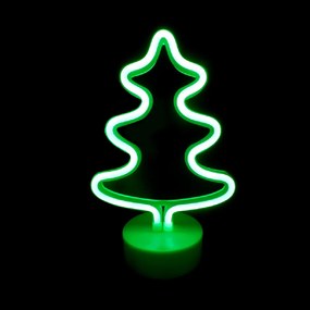 Χριστουγεννιάτικο Δεντράκι Με 44 LED Φωτάκια Aca Neon White Tree X04445306