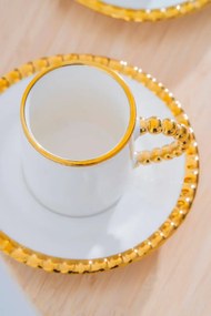 Stewehome Σετ πορσελάνινων φλιτζανιών καφέ για 2 άτομα Πολύχρωμο