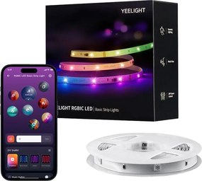 Pasek LED RGBIC Yeelight οδήγησε βασικά φώτα λωρίδας 6m
