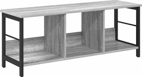 vidaXL Ράφι Βιβλίων Γκρίζο Σονομα 102 x 32 x 40,5 εκ.