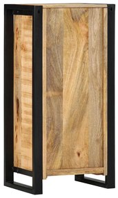 vidaXL Κομοδίνο με ράφι Καφέ 40 x 30 x 80 εκ Μασίφ ξύλο μάνγκο