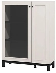 Βιτρίνα Savoia 2K VS1 Cashmere - Cashmere Foil 90x35x118 εκ. 90x35x118 εκ.