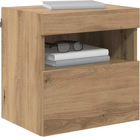 vidaXL Βάσεις τηλεόρασης 2 pcs Artisan Oak Επεξεργασμένο ξύλο
