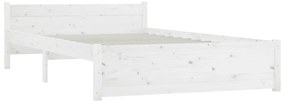 vidaXL Πλαίσιο Κρεβατιού με Συρτάρια Λευκό 120 x 200 εκ.