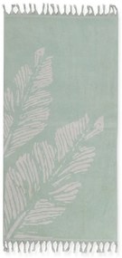 Πετσέτα Θαλάσσης Leaf Life Aqua Nef-Nef Θαλάσσης 80x160cm 100% Cotton