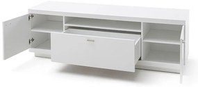 Hime Έπιπλο Τηλεόρασης Λευκό 180x50x58
