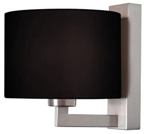 Απλίκα Τοίχου Aca Circe OD5612BN Nickel Satin/Black