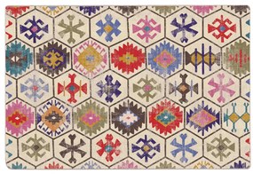 vidaXL Χαλί Πλενόμενο Πολύχρωμο 120 x 180 εκ.