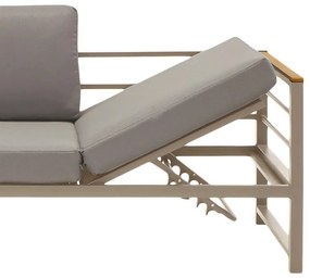 Σετ Κήπου Hampshire Fylliana 5 τεμ Μπέζ 190x65x70 εκ.