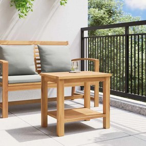 vidaXL Τραπεζάκι σαλονιού Καφέ 50 x 35 x 45 cm Μασίφ ξύλο teak