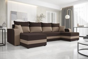 Γωνιακός καναπές Dennis U-Kafe-Mpez