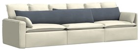 vidaXL Μαξιλάρι Καναπέ 2 pcs Σκούρο Γκρι 200 x 40 εκ.