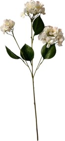 Τεχνητό Λουλούδι Λευκό με  ροζ απαλό 65εκ 4171f/cr606