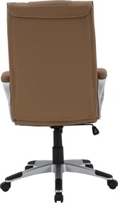 ΚΑΡΕΚΛΑ ΓΡΑΦΕΙΟΥ CHANDER HM1092.09 ΣΕ CAMEL ΑΠΟΧΡΩΣΗ 63x66x116 εκ.