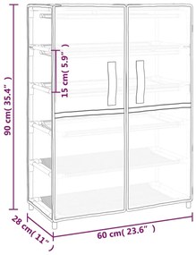 ΝΤΟΥΛΑΠΑ ΠΑΠΟΥΤΣΙΩΝ ΚΡΕΜ 60 X 28 X 90 ΕΚ. ΥΦΑΣΜΑΤΙΝΗ 337263