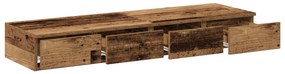 vidaXL Συστήματα Συρταριών Παλιού Ξύλου 120x36,5x16,5 εκ. Κατασκευασμένο Ξύλο