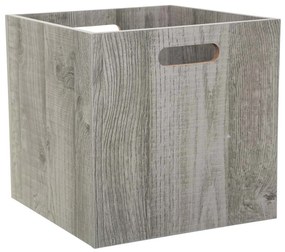 Κουτί Αποθήκευσης (31x31x31) F-V Wooden Grey 160403A
