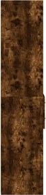 vidaXL Ντουλάπι Καπνιστή Δρυς 40x42,5x185 εκ. από Επεξεργασμένο Ξύλο