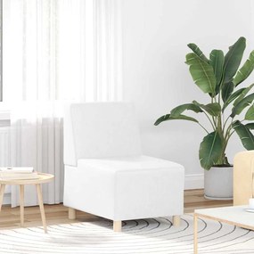 vidaXL Μοναδικός Καναπές χωρίς Χερούλια 3 pcs Λευκό 55 x 74 x 82 εκ.
