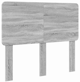 vidaXL Κεφαλάρι Γκρίζο Σονομα 120 cm Επεξεργασμένο ξύλο