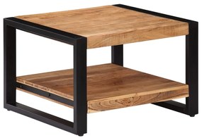 vidaXL Τραπεζάκι Σαλονιού 60 x 60 x 40 εκ. Μασίφ Ξύλο Ακακίας