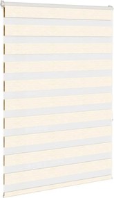 vidaXL Ζέβρα τυφλή μπεζ μάρμαρο Πλάτος υφάσματος 90,9 εκ. Πολυεστέρας