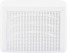 vidaXL Βοηθητικό Τραπέζι Λευκό 54 x 54 x 36,5 εκ. Πλαστικό