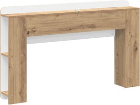 vidaXL Κρεβάτι με Κεφαλάρι Artisan Δρυς Επεξεργασμένο Ξύλο