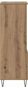 vidaXL Highboard Artisan Oak 40 x 36 x 110 εκ. Επεξεργασμένο ξύλο