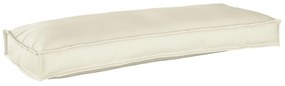 vidaXL Μαξιλάρι Παλέτας για Πάγκο Κρεμ 100x40x8 εκ Υφάσματος Oxford