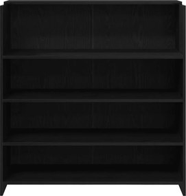 vidaXL Γραφείο Υποδοχής Μαύρη Δρυς 100x50x103,5 εκ. από Τεχνητό Ξύλο