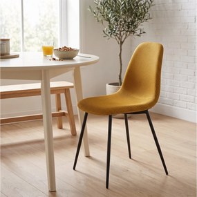 ΚΑΡΈΚΛΕΣ &amp; ΠΟΛΥΘΡΌΝΕΣ CHAIR ATOM YELLOW M4 HD0473