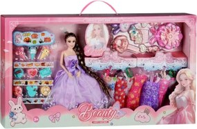 Σετ κούκλα με αξεσουάρ ομορφιάς - MY3204B - 917467