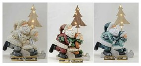 Χριστουγεννιάτικο Στολίδι DKD Home Decor Ρητίνη (20 x 9 x 22 cm) (3 Μονάδες)