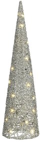 Χριστουγεννιάτικο Δεντράκι Με Led (Φ14) Edelman Cone Silver 1162500