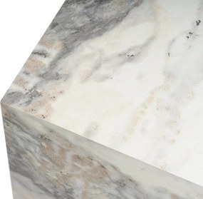 Βοηθητικό Τραπέζι Μάρμαρο Freesia KUP 45x45x50