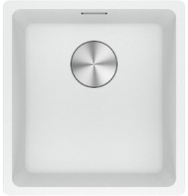 Franke Maris Bowl MRG 210/110-37 Polar White Υποκαθήμενος Γρανιτένιος Νεροχύτης 45cm