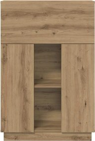 vidaXL Γραφείο Artisan Oak 71,5 x 31,5 x 106,5 cm Επεξεργασμένο Ξύλο