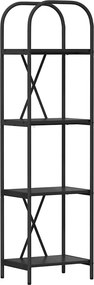 vidaXL Ράφι Βιβλίων 4 επιπέδων 40 x 30 x 146 εκ Επεξεργασμένο ξύλο