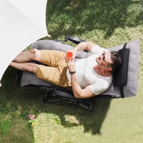 VEVOR Zero Gravity Chair 33" Zero Gravity Recliner Lounge Chair Indoor &amp; Outdoor