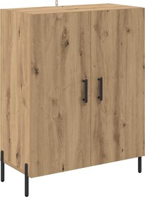 vidaXL Πλαϊνό γραφείο Artisan Oak 69,5 x 34 x 90 εκ.