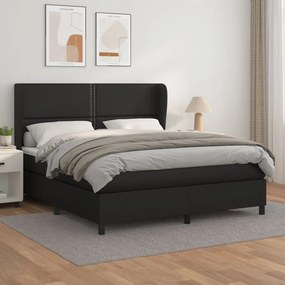 ΚΡΕΒΑΤΙ BOXSPRING ΜΕ ΣΤΡΩΜΑ ΜΑΥΡΟ 180X200ΕΚ.ΑΠΟ ΣΥΝΘΕΤΙΚΟ ΔΕΡΜΑ 3128985