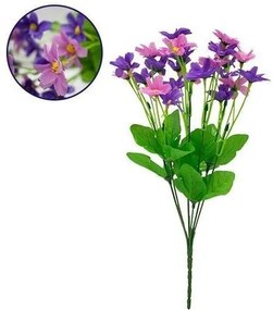 Τεχνητό Φυτό Διακοσμητικό Μπουκέτο Garden Cosmos 20x35x20εκ GloboStar-9088-Μωβ 09088