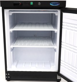 Freezer - 200L - 2 Fixed Shelves - Black