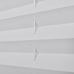 Πλισέ ρόλερ σκίασης 110x150cm Λευκό - Λευκό