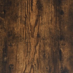 Μπουντουάρ με Καθρέφτη Καπνιστή Δρυς 80 x 39 x 80 εκ. - Καφέ