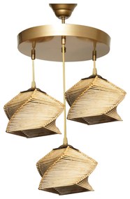 ΦΩΤΙΣΤΙΚΟ ΟΡΟΦΗΣ ΕΣΩΤΕΡΙΚΟΥ ΧΩΡΟΥ ΣΕ ΦΥΣΙΚΟ ΧΡΩΜΑ HM7493.02 35x35x85 εκ.